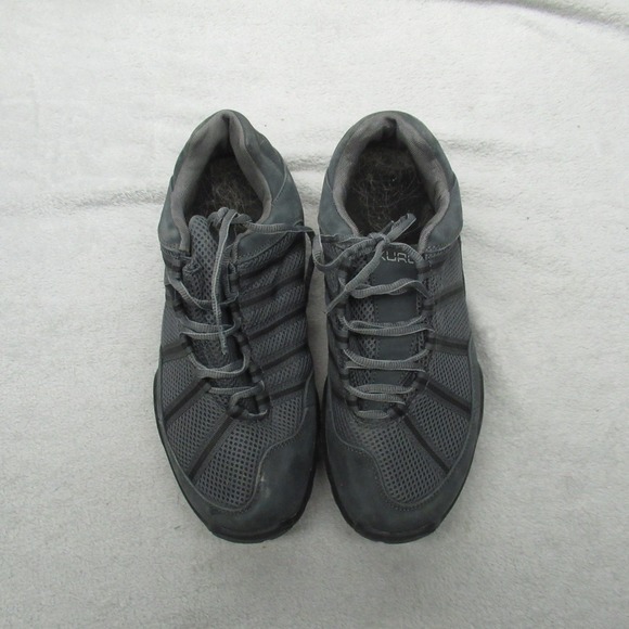 Kuru Mens‎ 11.5 Wide Hiking Shoes Black Chicane Lightweight Mesh Running Outdoor main image 9